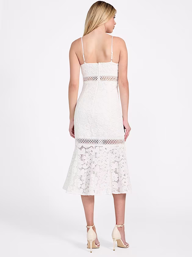 Lace midi dress - GUESS