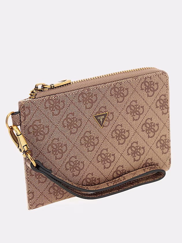 Bath 4G logo mini clutch - GUESS