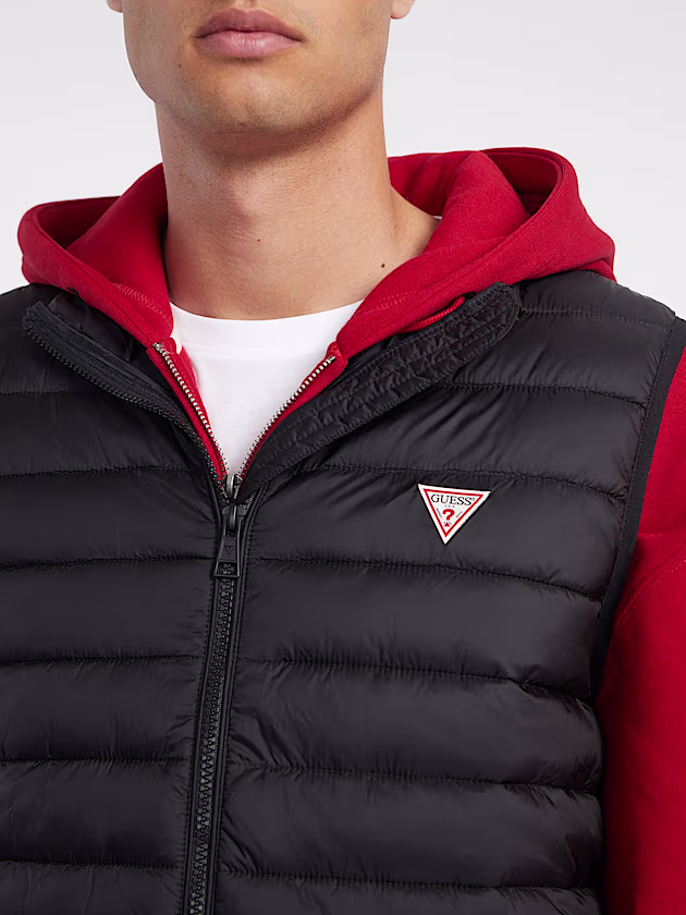 Nylon Puffer Vest - GUESS