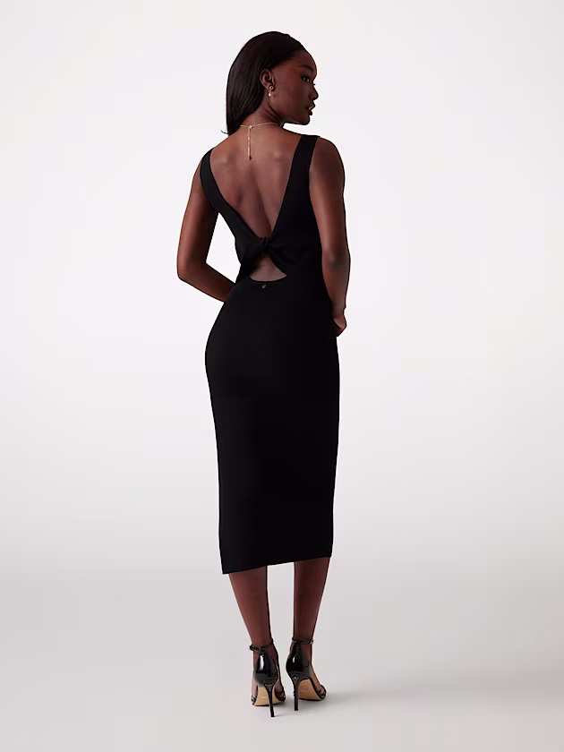Bodycon long sweater dress - GUESS