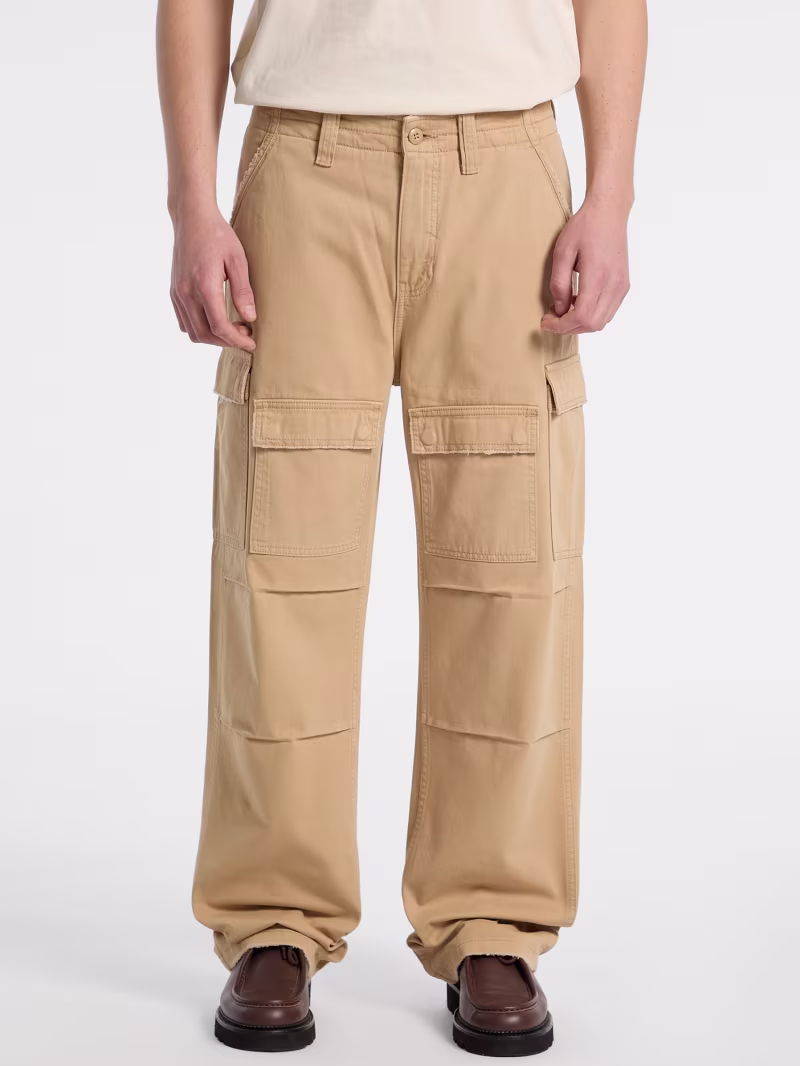 Twill Cargo Pants - GUESS