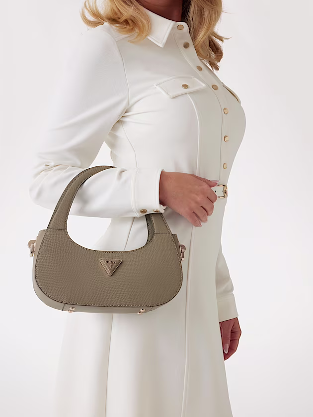 Eco Jazlynn saffiano hobo - GUESS