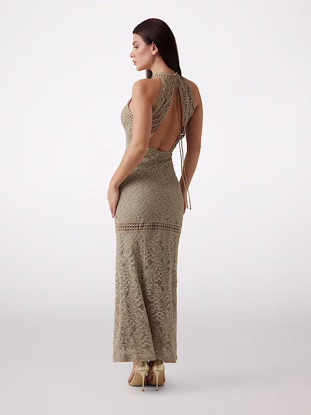 Bodycon lace maxi dress - GUESS