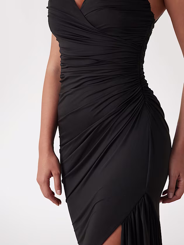 Sweetheart neckline Marciano jersey dress - GUESS