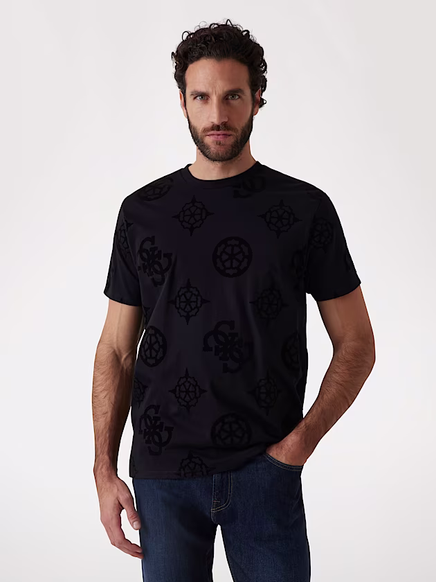 All over peony t-shirt - GUESS