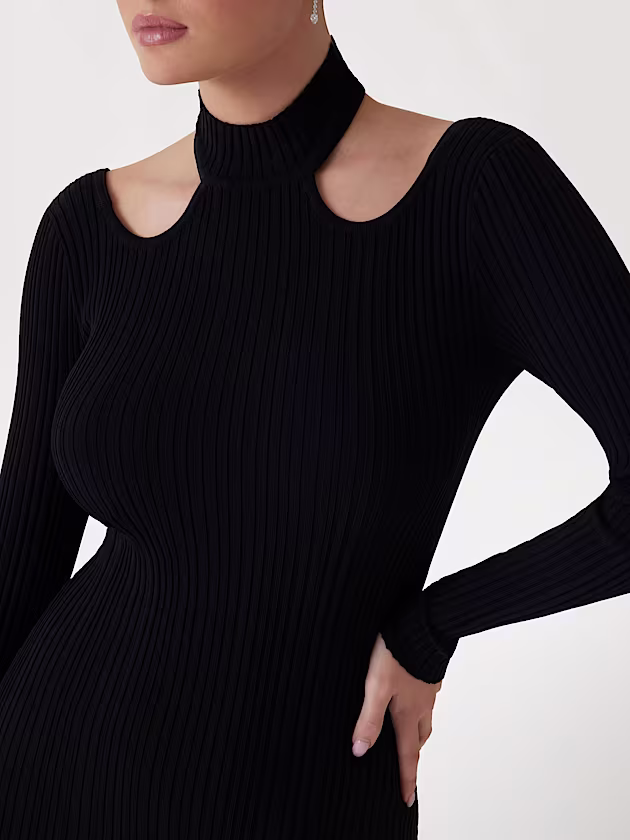 Marciano ribbed midi dress - GUESS