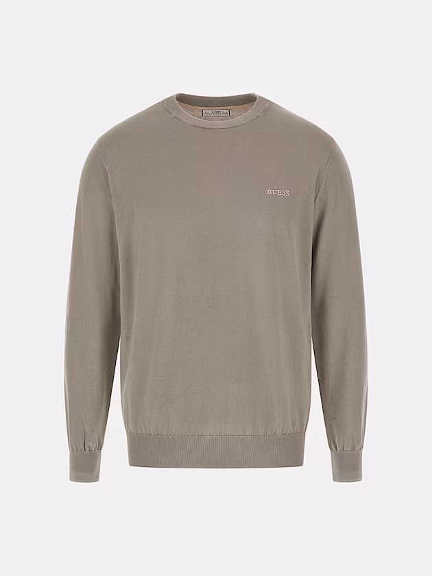 Side logo embroidery sweater - GUESS