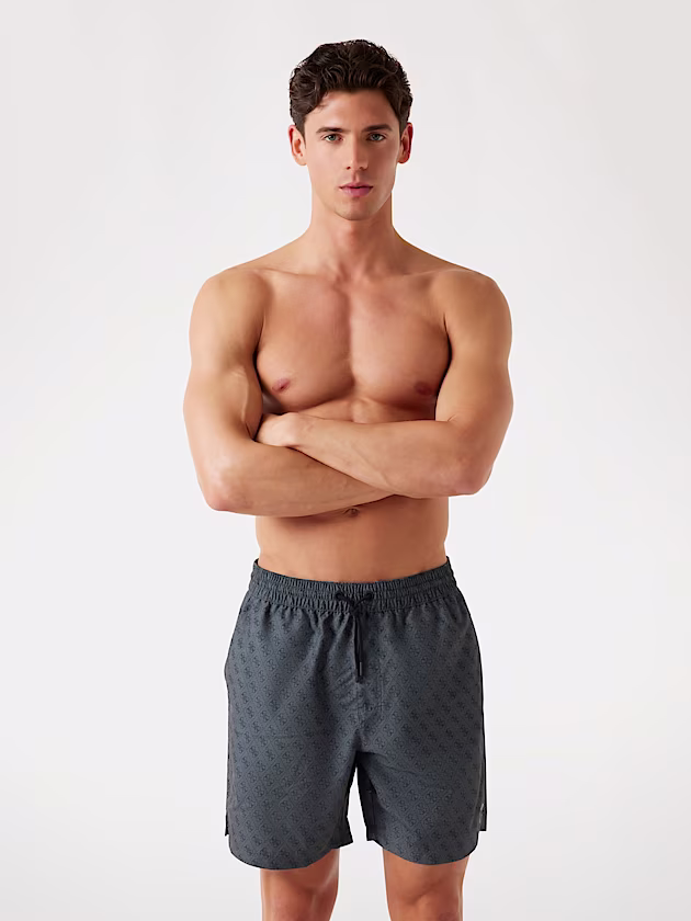 Twill swim trunks - GUESS