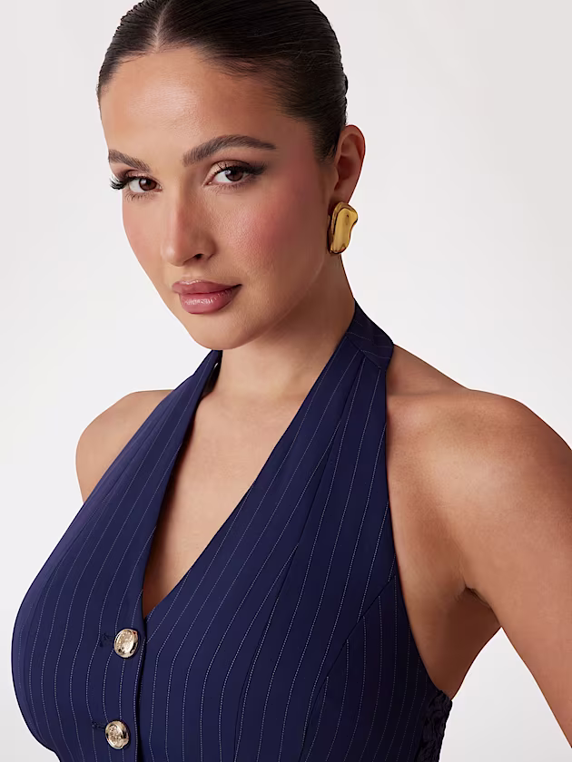 Marciano pinstriped  vest - GUESS