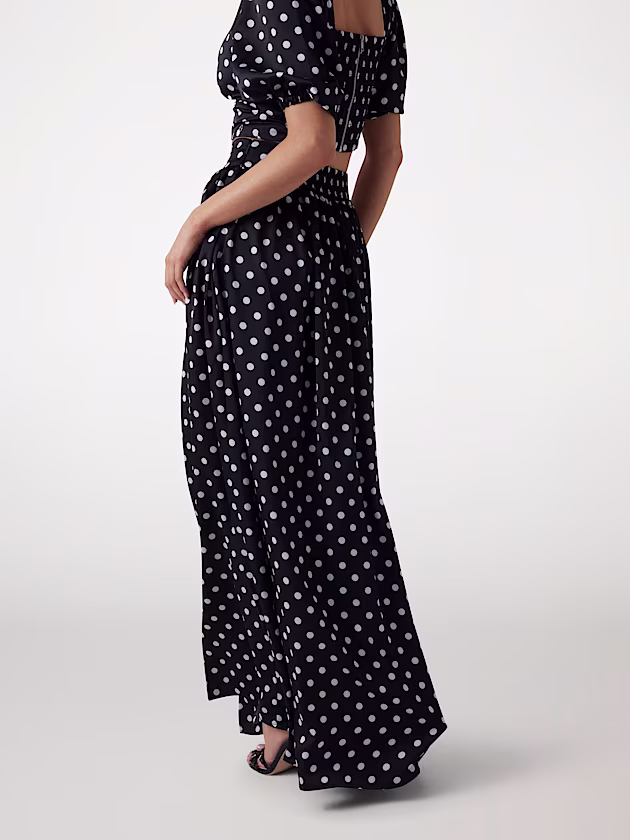 Polka dot long skirt - GUESS