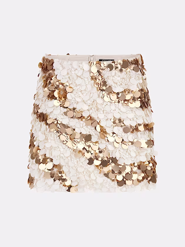 Marciano handmade sequins skirt - GUESS
