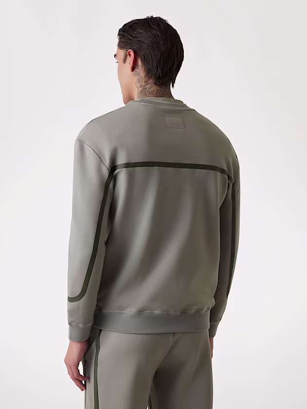 Contrasting bands sweatshirt - GUESS