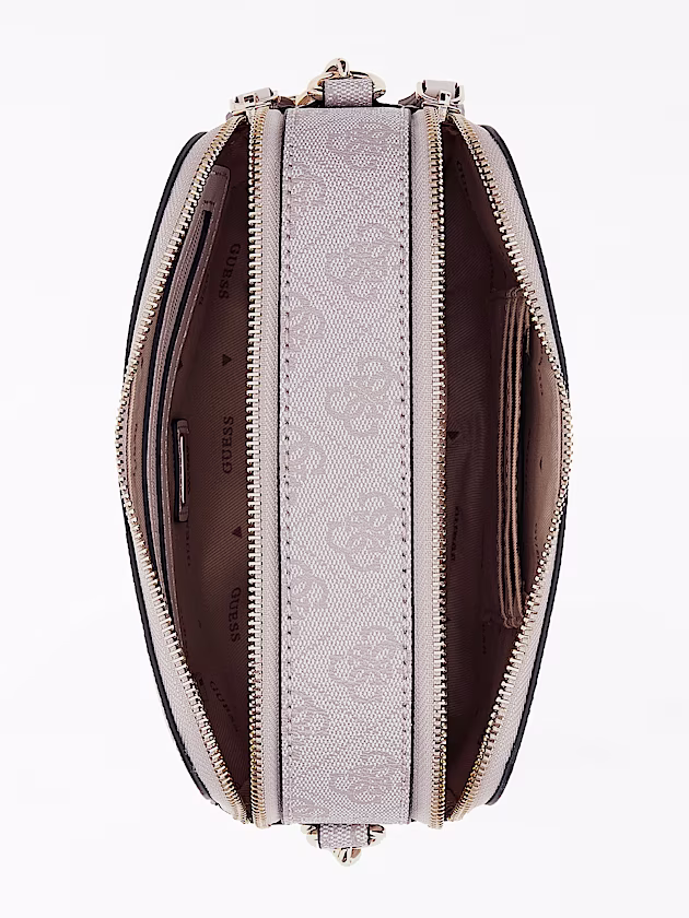 Noelle 4G logo mini crossbody bag - GUESS