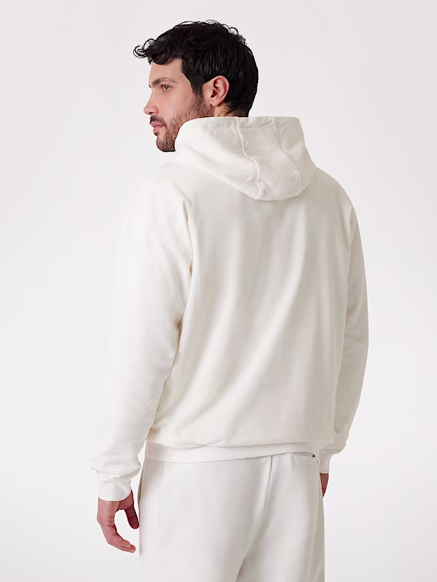 Mesh logo hoodie sweatshirt - GUESS