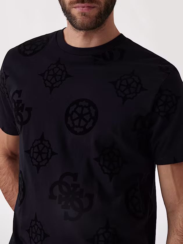 All over peony t-shirt - GUESS