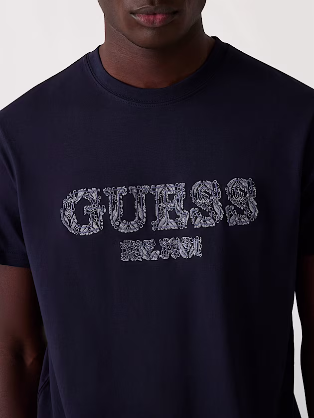 Embroidered logo t-shirt - GUESS