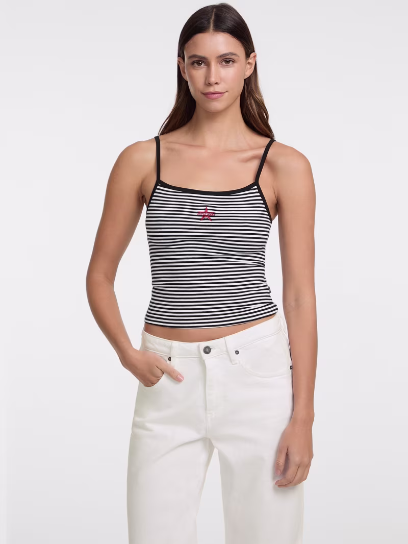 Embroidered tank top - GUESS