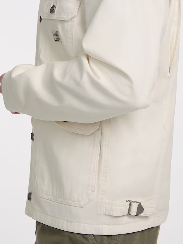 Pockets twill jacket - GUESS