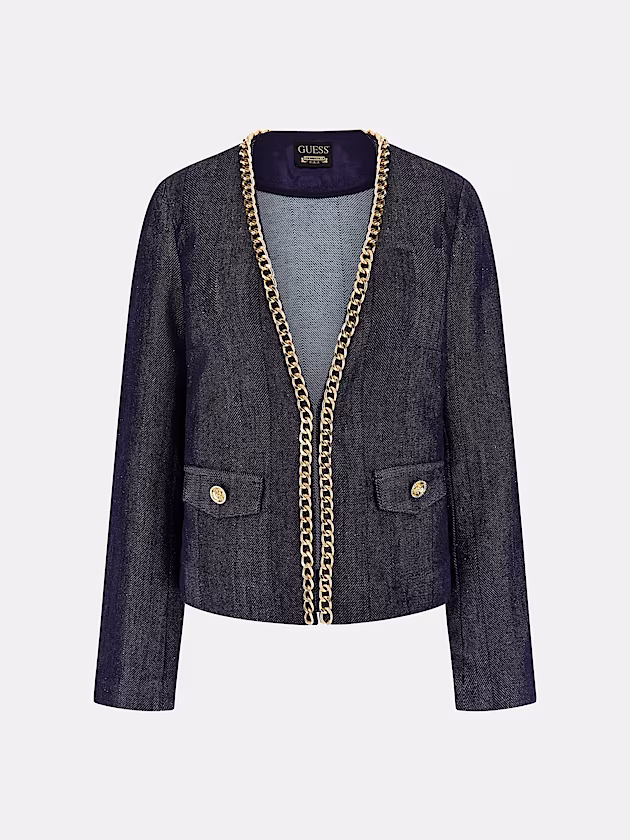 Chain denim jacket - GUESS