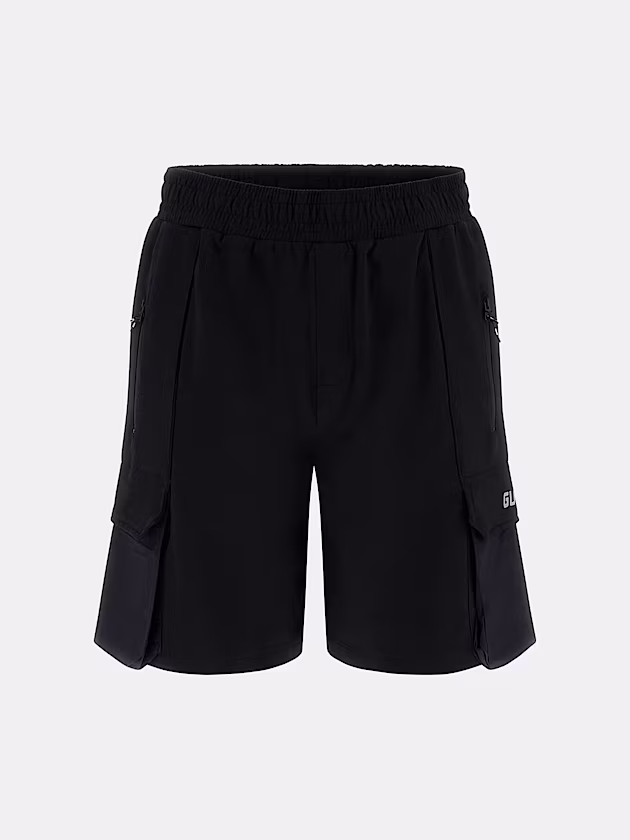 Relaxed-fit cargo shorts - GUESS
