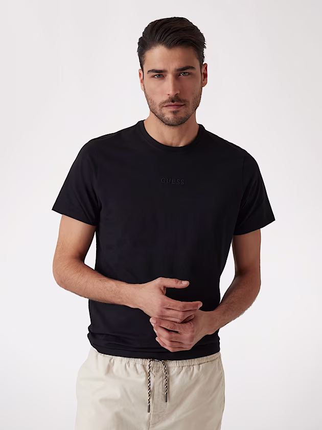 Embroidered logo T-shirt - GUESS