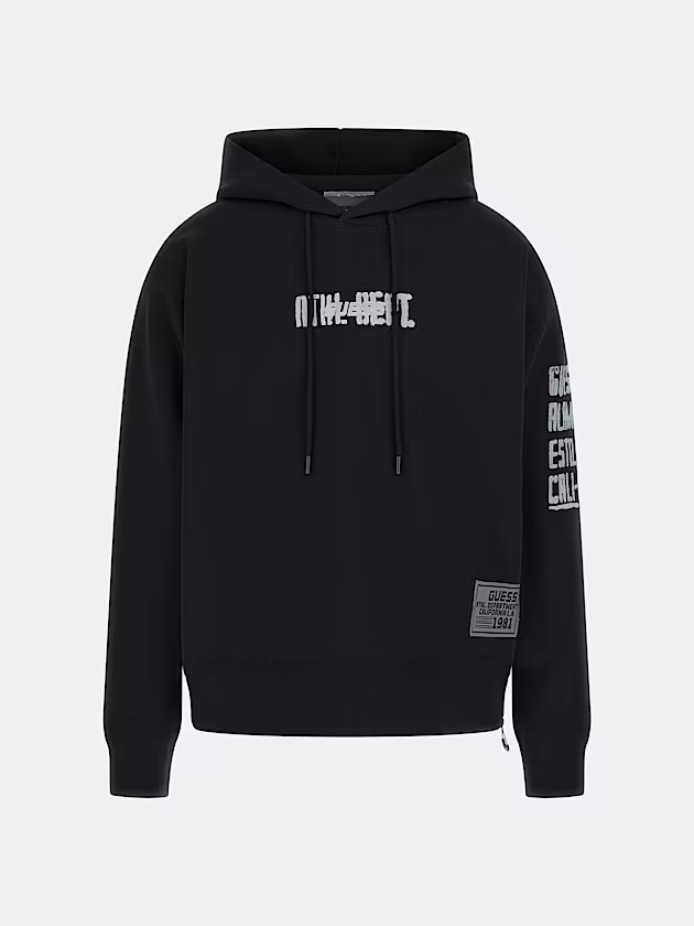 Logo hoodie sweatshirt - GUESS