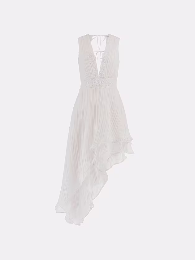 Long asymmetric dress - GUESS