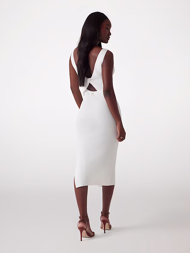 Bodycon long sweater dress - GUESS