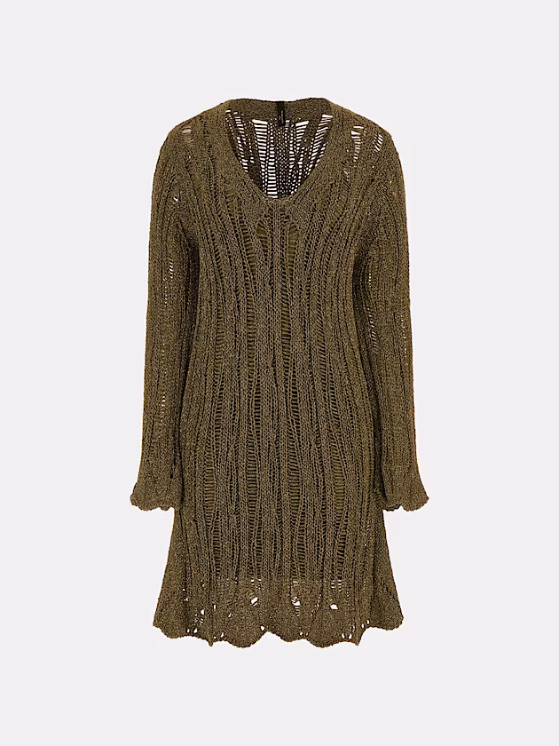 Marciano openwork knit mini dress - GUESS