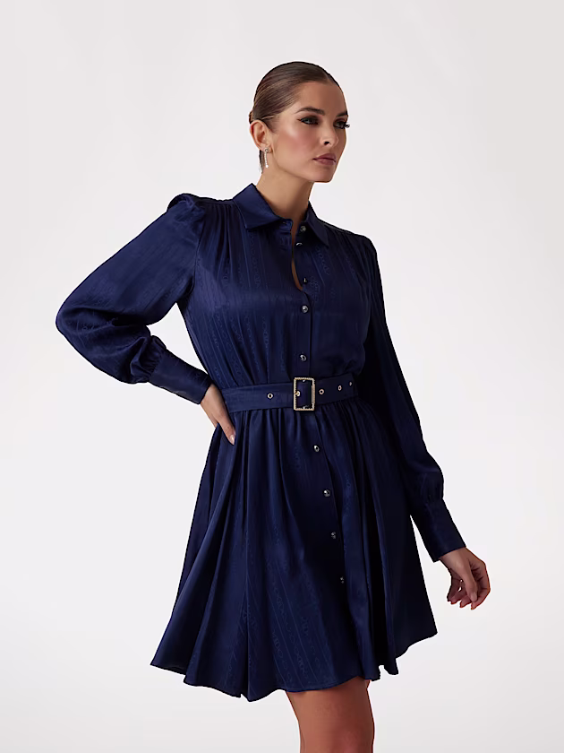 Marciano fit-and-flare mini dress - GUESS