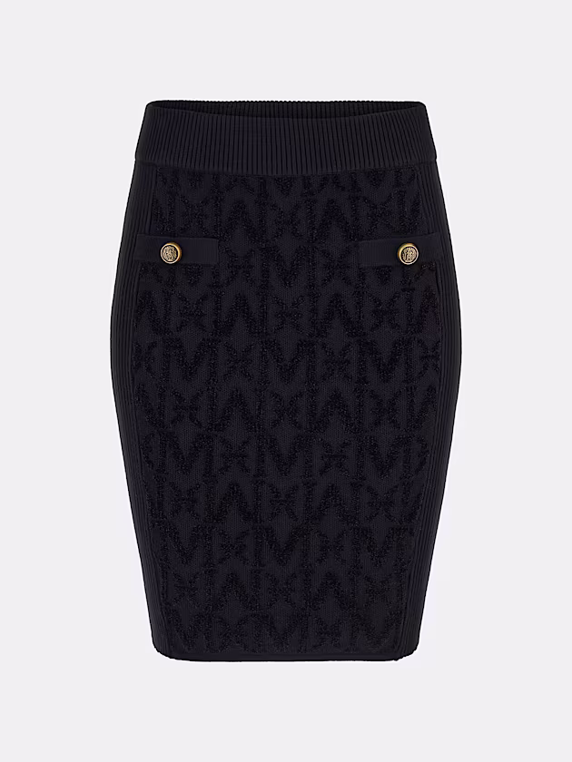 Marciano monogram sweater midi skirt - GUESS
