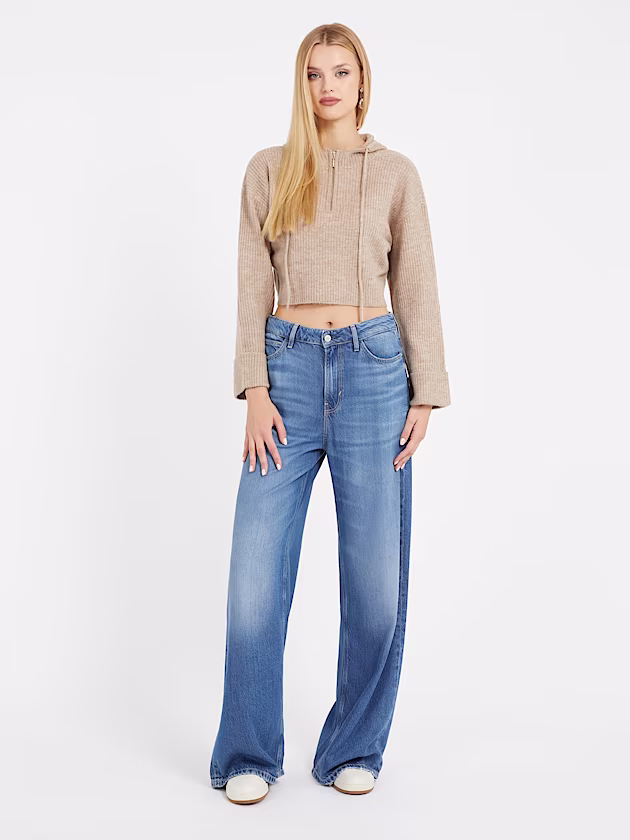 Hooded zip sweater - GUESS