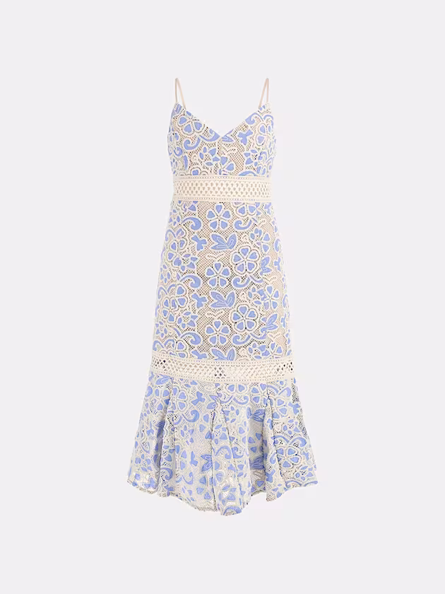 Lace midi dress - GUESS