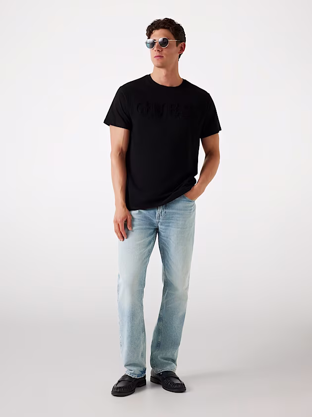 Embossed logo t-shirt - GUESS