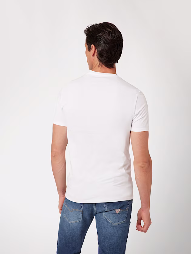 Triangle logo t-shirt - GUESS