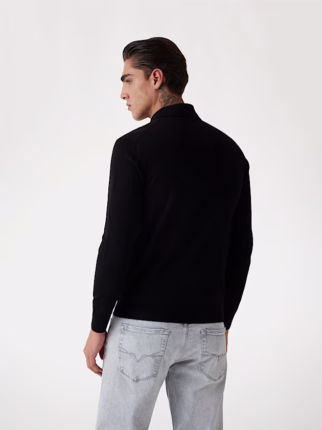 Wool polo sweater - GUESS