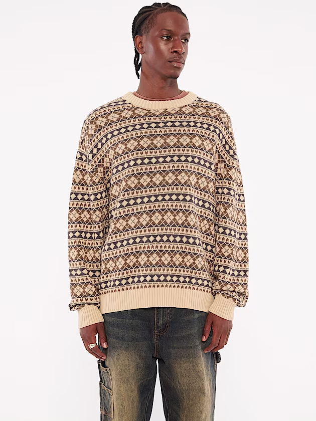 Fairisle Sweater - GUESS