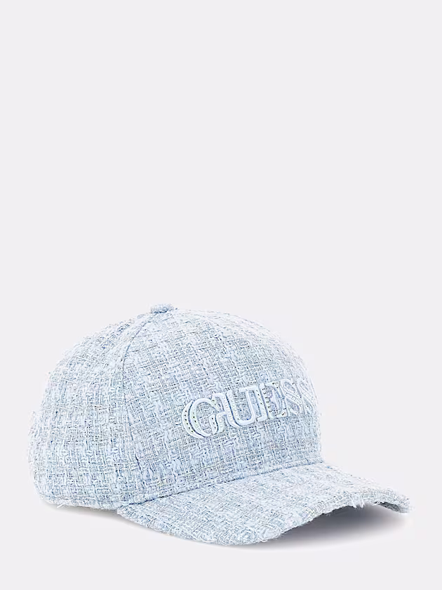 Tweed baseball cap - GUESS