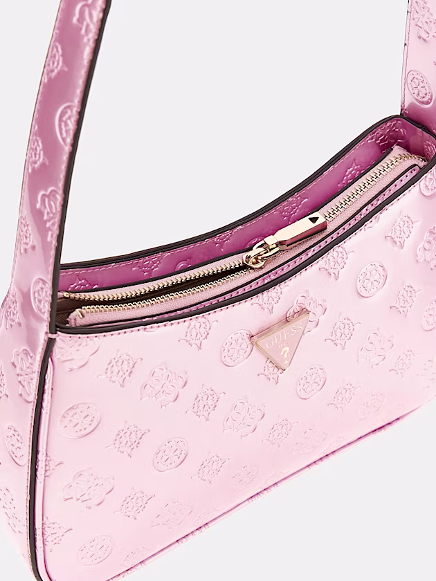 Arnela 4G Peony Logo Shoulder Bag - GUESS