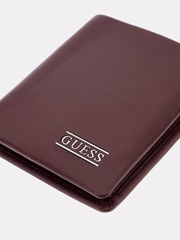 New Boston genuine leather wallet - GUESS