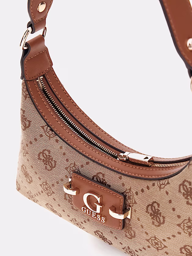 Neda 4G Peony Logo Shoulder Bag - GUESS