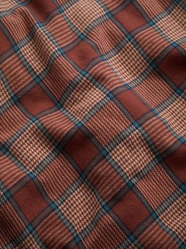 Regular fit flannel shirt - GUESS