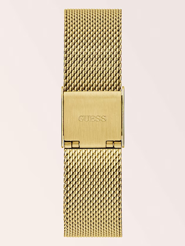 Analogue watch in recycled steel 32 mm - GUESS