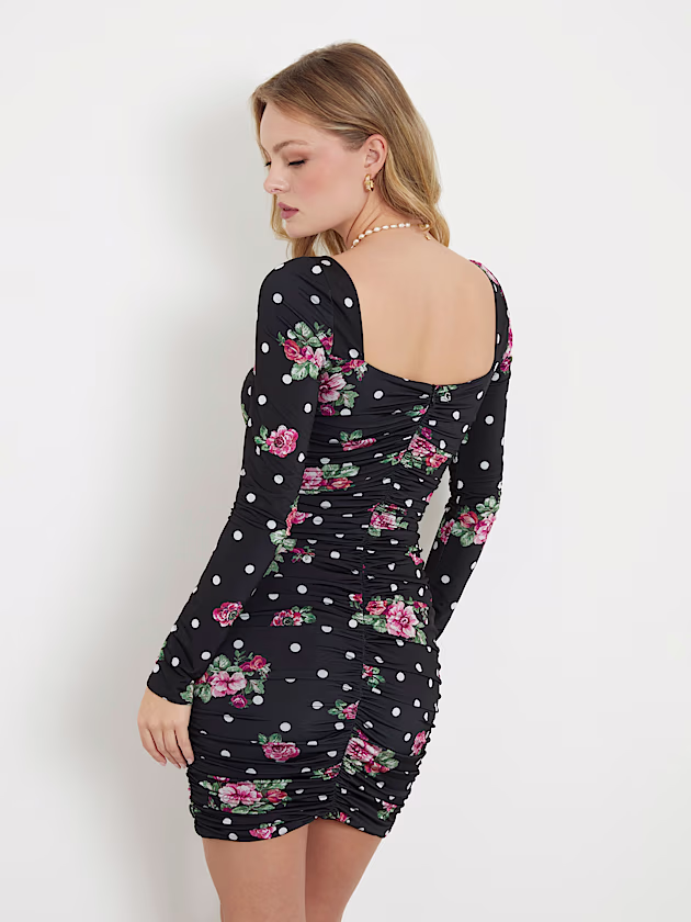 Polka dots mini dress - GUESS