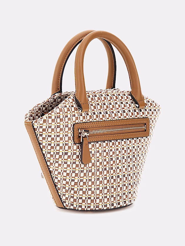 Beauvoir appliqué handbag - GUESS