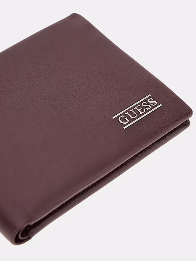 New Boston genuine leather wallet - GUESS