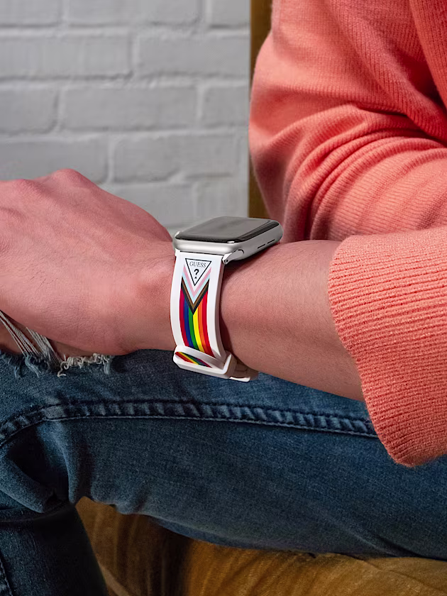 Rainbow Apple Watch strap 42/45 mm - GUESS