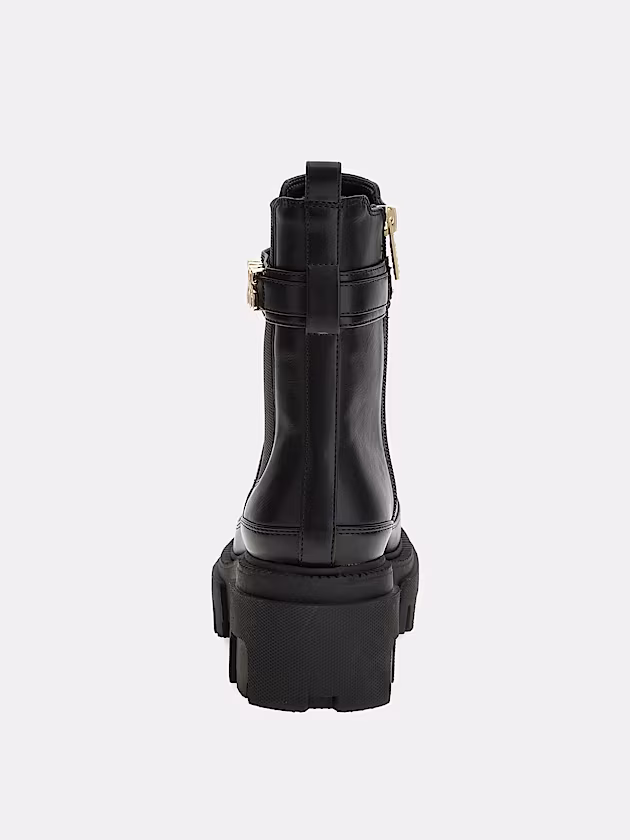 Yelma lettering logo ankle boots - GUESS