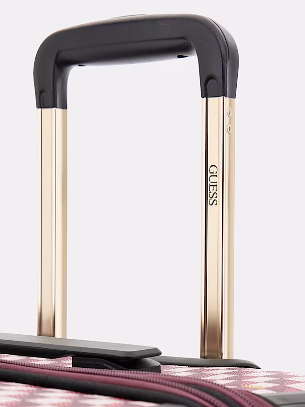 Wilder Logo Jet Set large trolley - GUESS