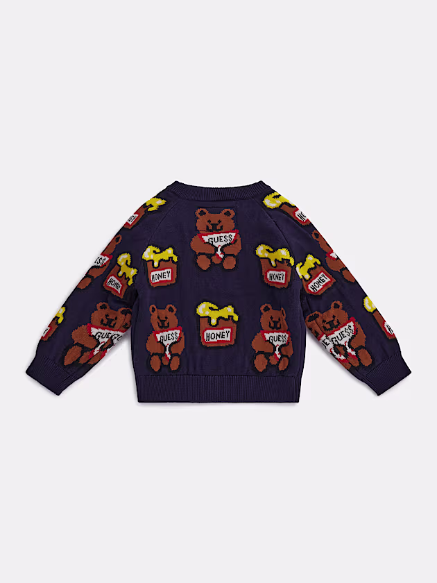 All over logo jacquard sweater - GUESS